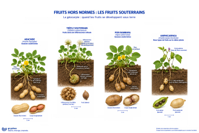 Fruits hors-normes - Les fruits souterrains